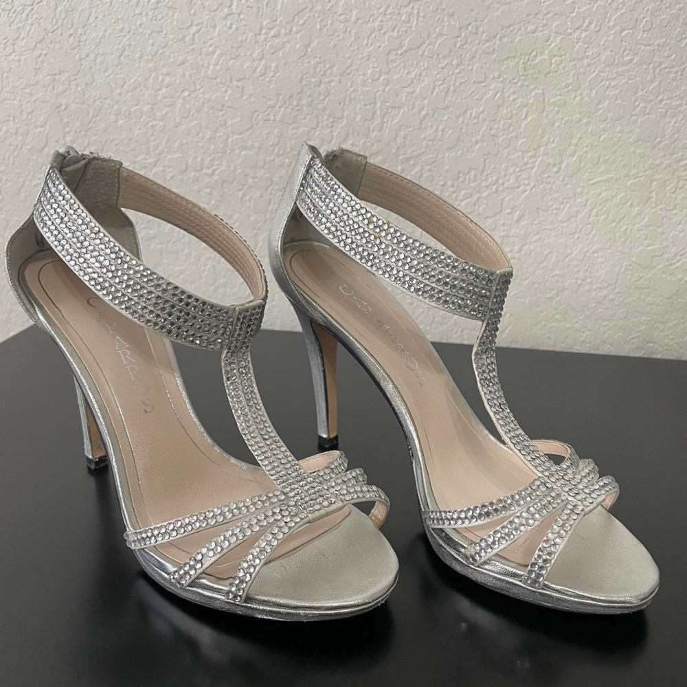 Rhinestone heels